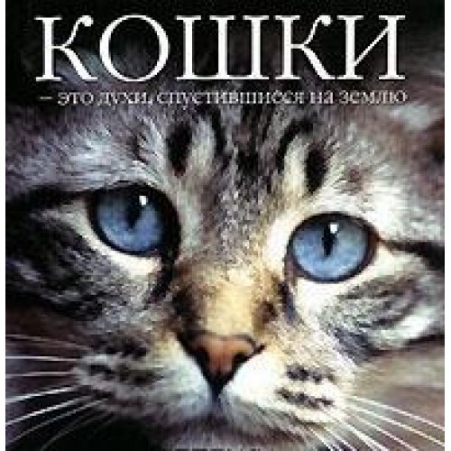 Кошки - это духи, спустившиеся на землю (Книга не новая, но в отличном состоянии)