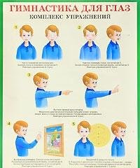 Гимнастика для глаз.Комплекс упражнений