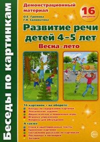 Беседы по картинкам А4 Весна-лето