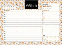 Планер настольный с отрывными листами. Good witch (24х17 см, 48 л.)