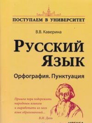 Русский яз.: Орфография. Пунктуация