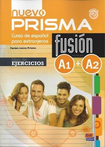 Nuevo Prisma Fusion A1+A2 -Libro de ejercicios +CD
