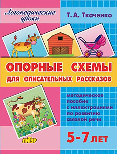 Опорные схемы для описательных рассказов.5-7 лет.Метод.пос.