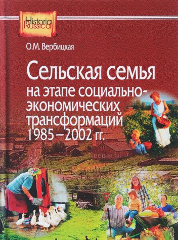 Сельская семья на этапе социально-экономических трансформаций 1985–2002 гг