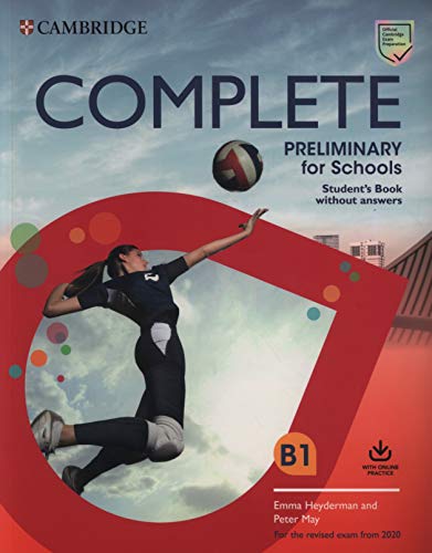 Complete Preliminary ForSchoolsSBnoAns+OnlinePract
