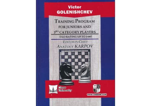 Training Program for Juniors and 3rd Category Players (ELO Rating UP TO 1400) (н