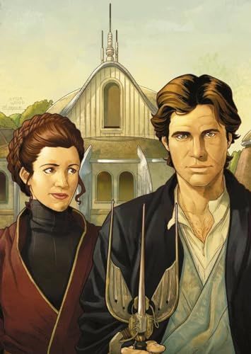 Скетчбук Звёздные войны. Хан и Лея. Кореллианская готика (А5, 64 стр. на пружине)