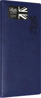 2020г.Еженедел.А6,MILANO синий,иск.кожа,412156020