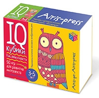 Умные кубики. Уши, лапы и хвосты. 50 игр для развития интеллекта. 3-5 лет (12 кубиков + задачник)