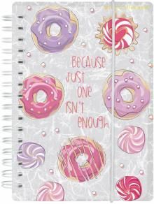 Блокнот 80л,А6+,греб,кл,ПОНЧИКИ,3-575/05