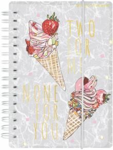 Блокнот 80л,А6+,греб,кл,МОРОЖЕНОЕ,3-575/06