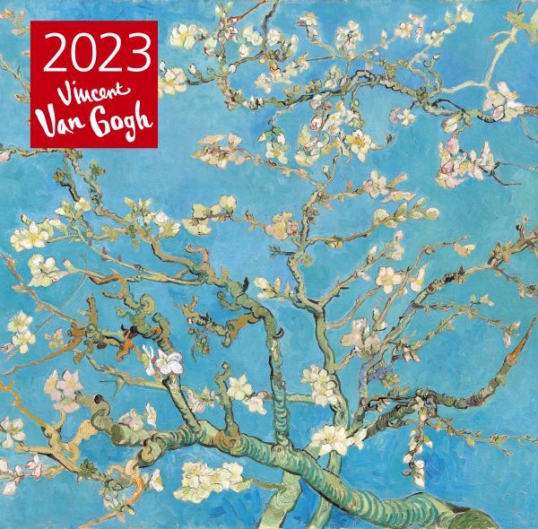 Винсент Ван Гог. Ветки миндаля. Календарь настенный на 2023 год (300х300 мм)