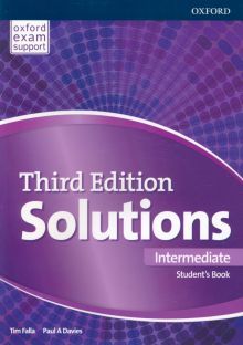 Solutions Intermediate Students Book, 3rd ed.'