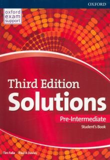 Solutions Pre-Intermediate SB, 3rd ed.