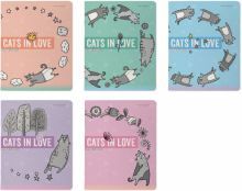 Тетрадь 48л,CATS IN LOVE,7-48-1230