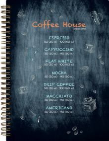 Тетрадь 60л,В5,греб,COFFEЕ HOUSE,7-60-007/08