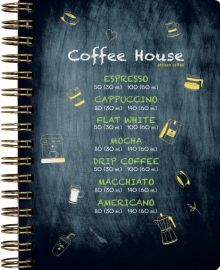 Тетрадь 60л,А6,греб,COFFEЕ HOUSE,7-60-005/02