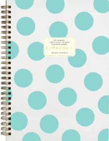 Тетрадь 60л,В5,греб,MINT POLKA DOTS,7-60-007/01