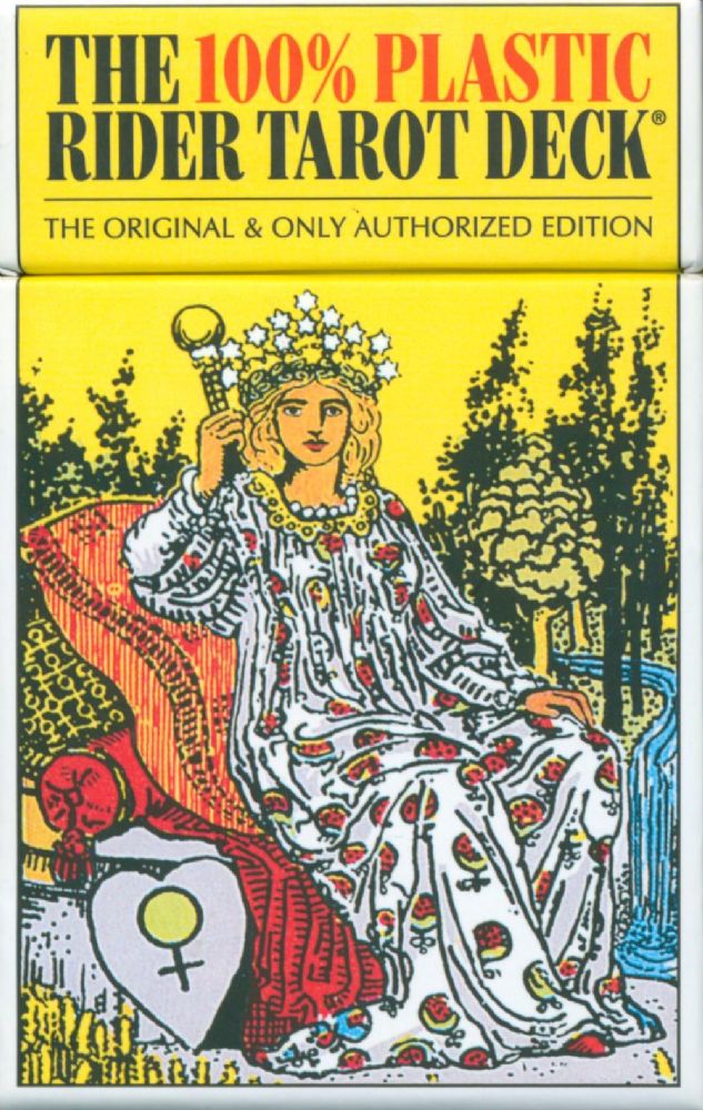 The 100% plastic Rider Tarot deck (78 карт)