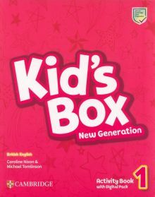 Kids Box New Generation 1 Activity Book with Digi'