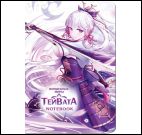 Волшебные миры Тейвата(бело-фиолет.девушка с катаной)