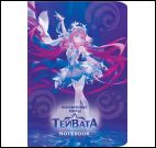 Волшебные миры Тейвата(темно-фиолет.с балериной)