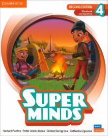 Super Minds 2nd Ed Level 4 Workbook + Digital Pack