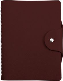 Ежедневник недат.136л,А5,TORINO.БОРДОВЫЙ,3-685/06