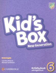 Kids Box New Generation 6 Activity Book with Digi'