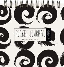 Блокнот 60л,10,5*10,5,гр,точ,BLA&WHI,4вид,3-654/01