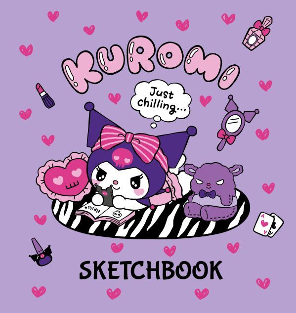 Kuromi. Sketchbook (розовый)
