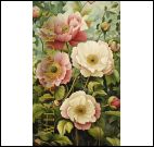 Блокнот Creative.Inspired by William Morris (пионы на зеленом фоне)