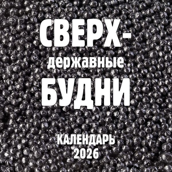 Сверхдержавные будни. Календарь настенный на 2026 год (300х300 мм)