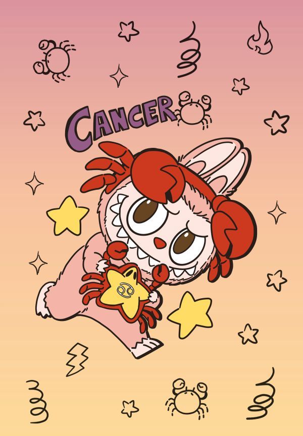 The Monsters. Астрологический блокнот Рак (Лабубу)