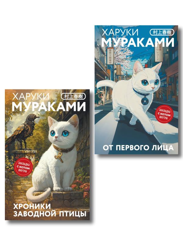 Набор из 2-х книг: Японская мистика Харуки Мураками (Хроники Заводной птицы, От первого лица)