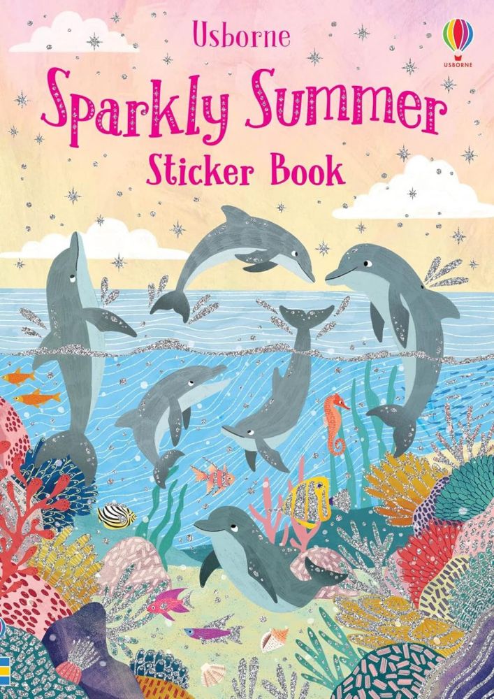 Sparkly summer sticker book
