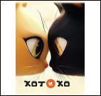 Блокнот.Котико (рыжий и черный котики)