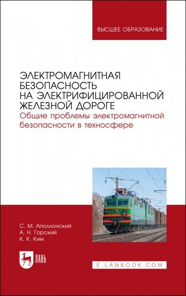 Электромагнитная безопасность на электрифицированной железной дороге. Общие проблемы электромагнитной безопасности в техносфере. Учебное пособие для вузов, 2-е изд., стер.