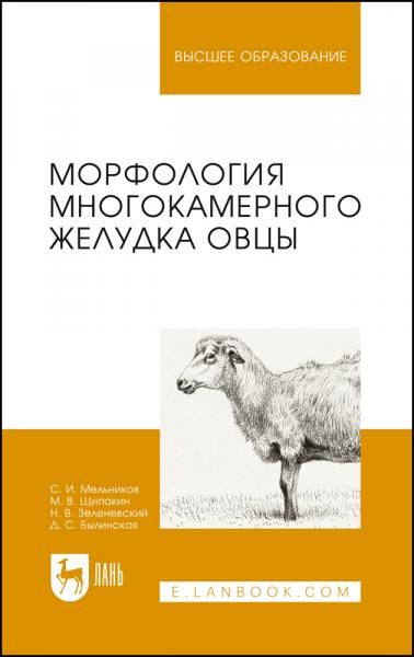 Морфология многокамерного желудка овцы. Монография, 2-е изд., стер.