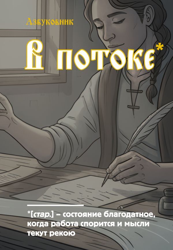 Блокнот. Азбуковник. В потоке (А5, 64 л.)