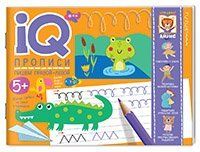 IQ-прописи.5+ Пишем правой-левой. Прописи для двух рук