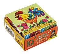 IQ кубики. 4 кубика в поддончике. Кто живёт в сказке. 2+