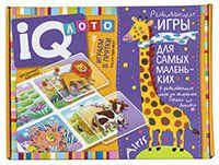 Пластиковое лото для малышей нов 3+ Играем в прятки. Кто это спрятался