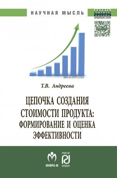 ЦЕПОЧКА СОЗДАНИЯ СТОИМОСТИ ПРОДУКТА: ФОРМИРОВАНИЕ И ОЦЕНКА ЭФФЕКТИВНОСТИ, ИЗД.1