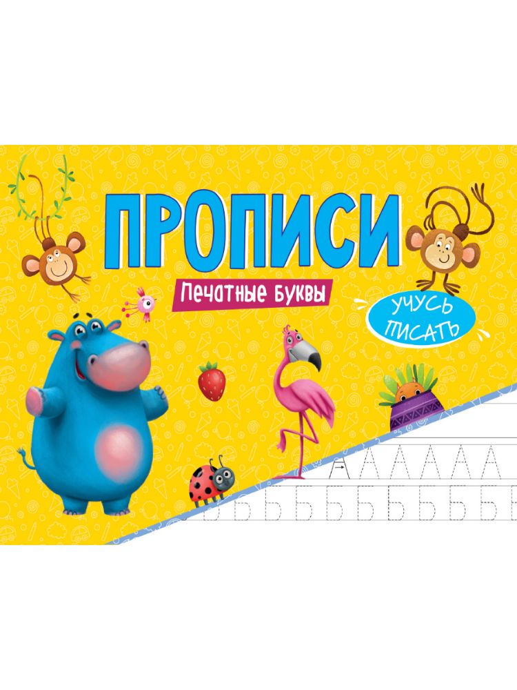 ПРОПИСИ эконом УЧУСЬ ПИСАТЬ. ПЕЧАТНЫЕ БУКВЫ