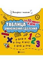 Таблица умноженияделения за 10 минут в день дп
