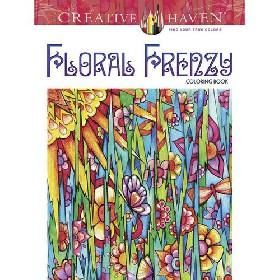 Creative Haven Floral Frenzy Coloring Book