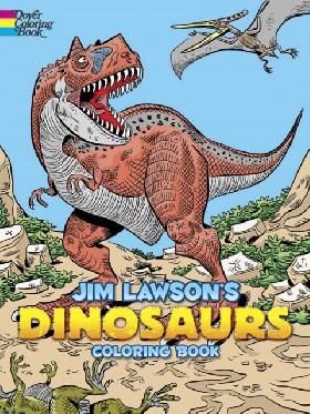 Jim Lawsons Dinosaurs Coloring Book