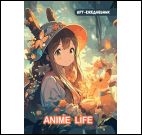Блокнот Anime Life. Арт-ежедневник Девочка с ушками