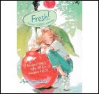 Блокнот клевой девчонки Fresh Арт-ежедневник вишня